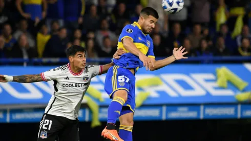 Marcelo Weigandt le gana un balón aéreo a Erick Wiemberg. Pudieron llegar a ser compañeros, peeero...