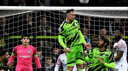 Vicente Reyes tuvo una actuación extraordinaria en el Forest Green Rovers.
