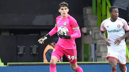 Vicente Reyes fue el héroe del Forest Green Rovers en Inglaterra.