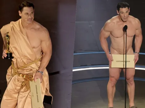 John Cena sorprende al presentarse desnudo en los Premios Oscars 2024