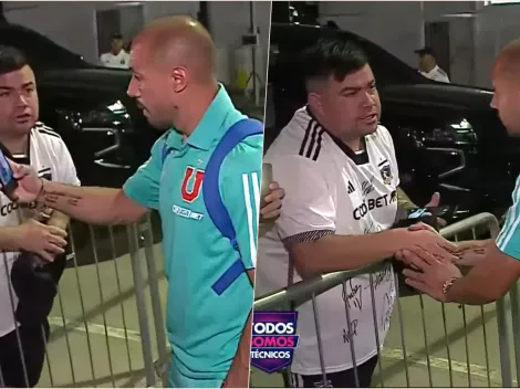 Bonito momento: Marcelo Díaz graba saludos a hinchas de Colo Colo