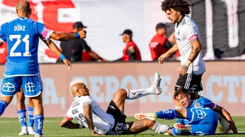 Fabián Hormazábal fue uno de los puntos altos de la U en la victoria en el Monumental.