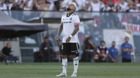 Arturo Vidal se lamenta por la derrota de Colo Colo ante la U.