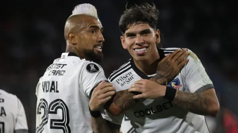 Vidal y Palacios tuvieron una deliberación para elegir al pateador del penal.