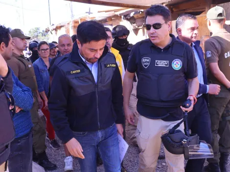 Alcalde Carter es agredido en medio de un desalojo en La Florida