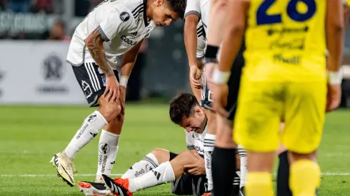 César Fuentes sufrió una dura lesión en la Copa Libertadores.