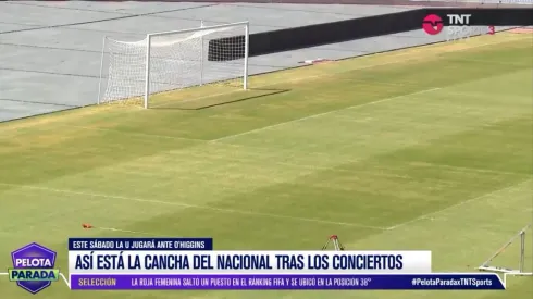 TNT Sports fue a visitar la cancha del Estadio Nacional.