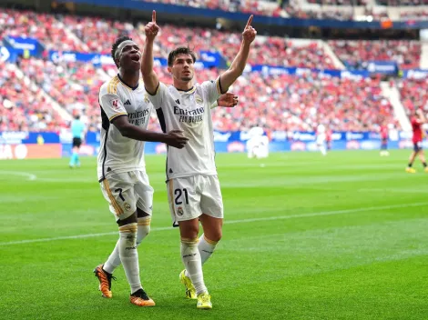 Real Madrid golea al Osasuna y sigue firme arriba