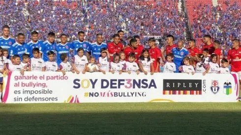 Universidad de Chile se sumó a la campaña Soy Defensa,  en contra del bullying.