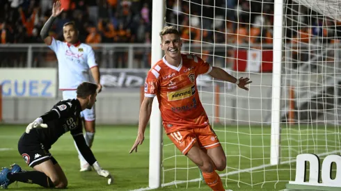 Marco Borgnino anotó el 1-0 de Cobreloa ante Unión Española.
