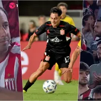 Un respiro: la ovación de los hinchas de Estudiantes a Javier Altamirano