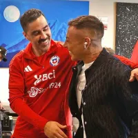 Bello reencuentro: Hermoso abrazo entre Claudio Bravo y Eduardo Vargas en Italia