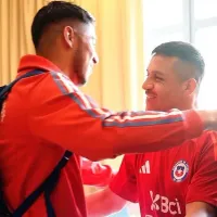 La celebración de Alexis tras una apuesta a Cortés: \'Gané la camiseta de Colo Colo\'
