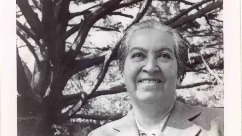Gabriela Mistral.