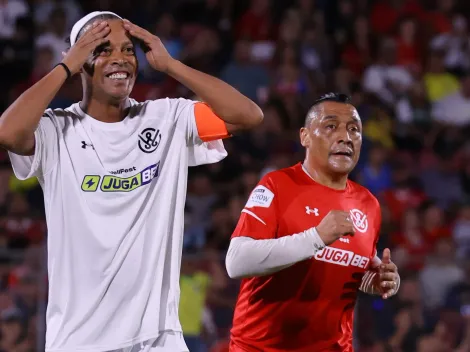 Un crack: el show de Ronaldinho en su paso por Chile