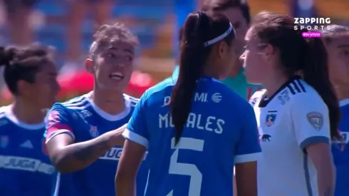 Fuerte cruce sobre el final del Superclásico Femenino