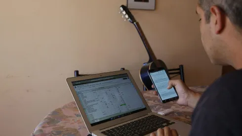 El teletrabajo se masificó debido a la pandemia.