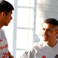 Nivel de profe de Darío Osorio: Alexis lo alienta a...