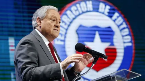 Arturo Salah en su etapa de presidente de la ANFP.