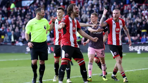 Ben Brereton anotó dos tantos en el empate del Sheffield.