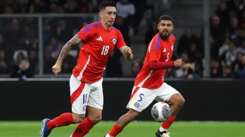 Futbol, Chile vs Francia Partido amistoso, eliminatorias al mundial 2026. El jugador de la seleccion chilena Rodrigo Echeverria controla el balon durante del partido amistoso contra Francia disputado en el estadio Velodrome de Marsella, Francia. 26/03/2024 Manu Blondeau/AOP/SIPA/PHOTOSPORT Football, Chile vs Francia Friendly match, 2026 World cup qualifiers. Chile s player Rodrigo Echeverria controls the ball during the friendly match against Francia held at the Velodrome stadium in Marsella, France. 26/03/2024 Manu Blondeau/AOP/SIPA/PHOTOSPORT Chile vs Francia, Partido amistoso 2024