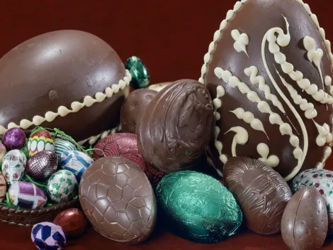 ¿Cuándo es tradición recoger los huevitos de chocolate en Pascua?