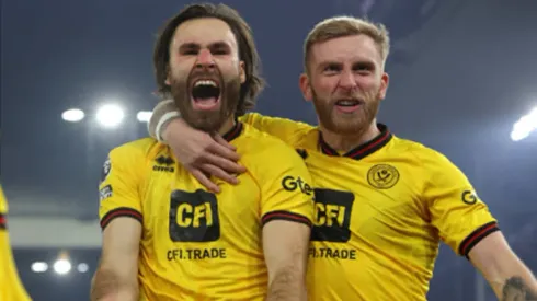 Ben Brereton y Oliver McBurnie, dos atacantes que se han entendido muy bien en el Sheffield United.