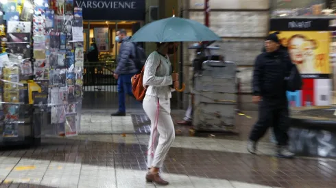 Lluvia en Santiago (septiembre 2022)