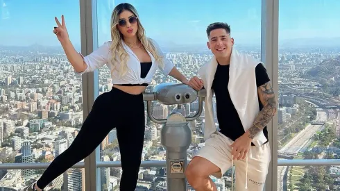 Yessenia Riveros y Guillermo Paiva están muy contentos en Chile.