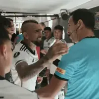 El gesto de Arturo Vidal con los árbitros que desató el reclamo de Cerro Porteño