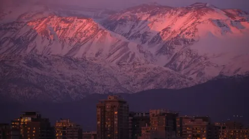 Atardecer en la región Metropolitana (agosto 202)