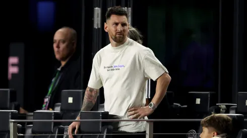 Lio Messi se peleó con medio mundo en el duelo del Inter de Miami ante el Monterrey.