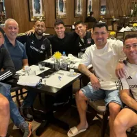 Le abren las puertas: La foto de Fernando Felicevich con Gary Medel y la escudería de Colo Colo