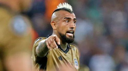 Vidal fue una de las buenas figuras de Colo Colo en el Maracaná.