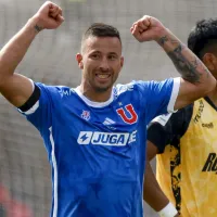 Luciano Pons rebosa alivio con su primer gol en la U: 'Una revancha por mi debut con expulsión'