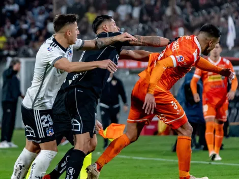 Capitán de Cobreloa es apuntado por el árbitro por su show