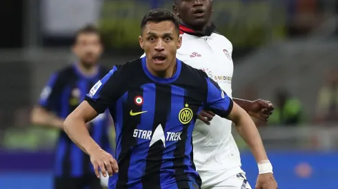 Alexis Sánchez fue resaltado por el Inter de MIlán.