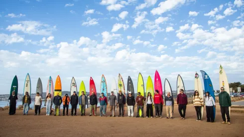 Postal de la ceremonia de inauguración del torneo.