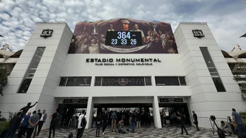 Colo Colo presentó una nueva fachada del acceso principal del Estadio Monumental.