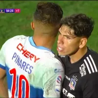 Carlos Palacios polémico: imita a Fernando Zampedri, celebra un lateral y recibe una reprimenda
