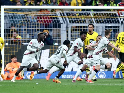 Leverkusen otra vez mantiene su histórico invicto en la agonía