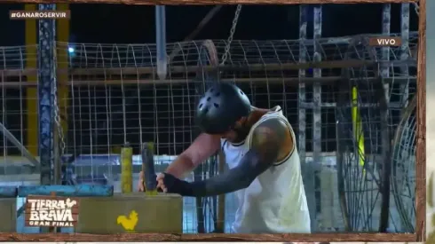 La reacción de Luis Mateucci en la final de Tierra Brava