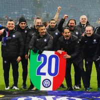 Inter campeón: La particular celebración de Sánchez