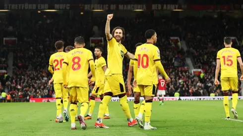 Ben Brereton Díaz marcó ante Manchester United en Old Trafford.