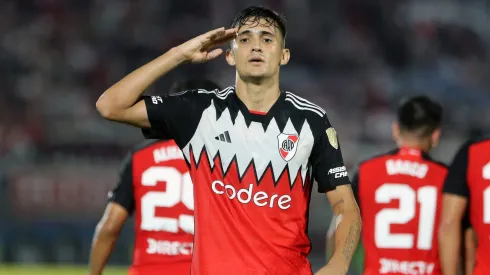 Pablo Solari marcó un gol clave para River.