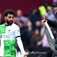 Salah apaga con bencina su bronca con Klopp