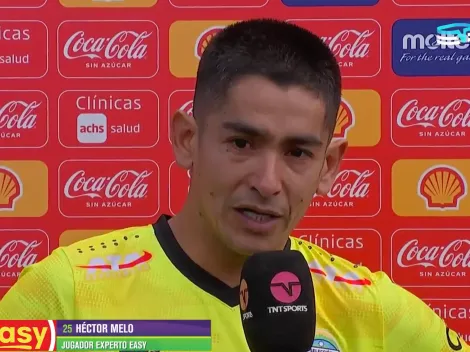 La emoción del portero de Juan Fernández: "Un sacrificio enorme"