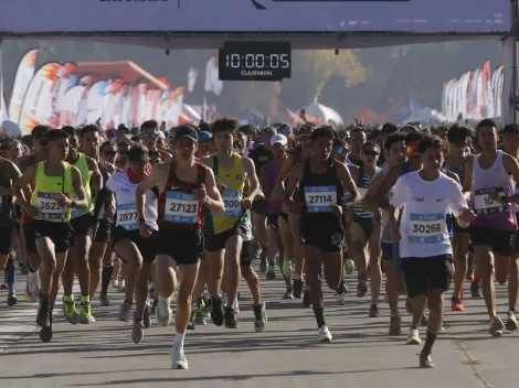 ¿A qué hora es la Maratón de Santiago este domingo?