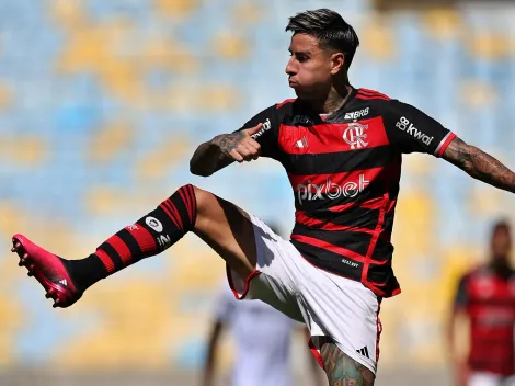 Erick Pulgar sufre un esguince de tobillo y será baja por varias semanas en Flamengo