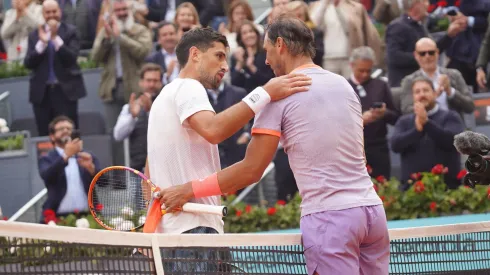 Pedro Cachín le pidió la polera a Rafa Nadal tras perder con el español.